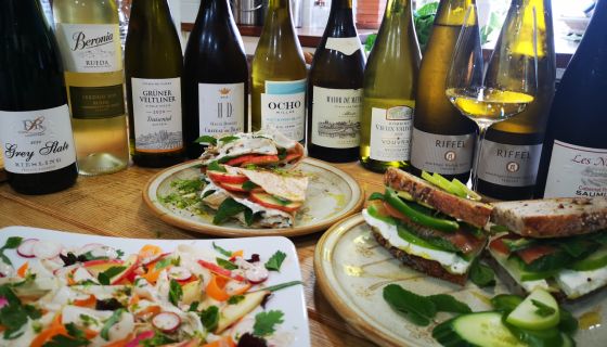 Cool food, cool wines