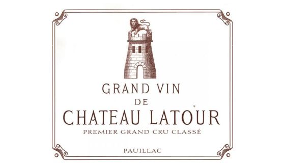 Ch Latour label