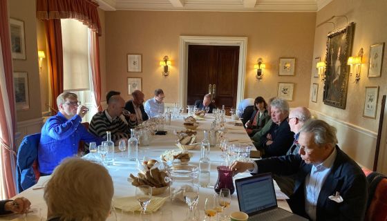 Sauternes tasting at Hambleton Hall