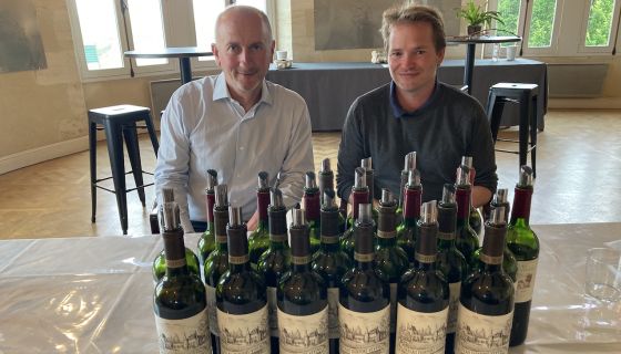 Gonzague Lurton and Léopold Valentin