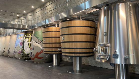 Ch Les Carmes Haut-Brion cellar