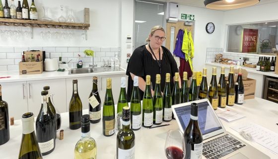 Sarah Knowles MW at The Wine Society