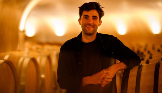 Alban Debeaulieu winemaker at Abbott Claim and Angela Vineyards