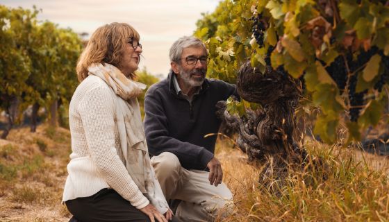 Prue and Stephen Henschke (photo: Duy Dash)