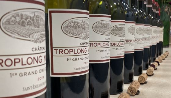 Bottles of Troplong Mondot