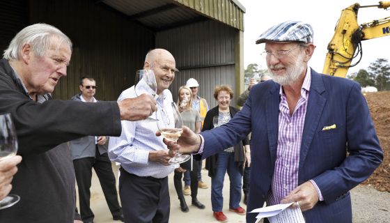 Brokenwood New Brokenwood cellar door announcement Nov 2017 Photo by Chris Elfes (Elfes Images)