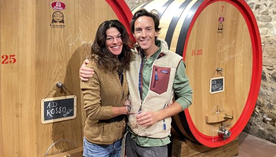 Zoe Johnson and John Benda