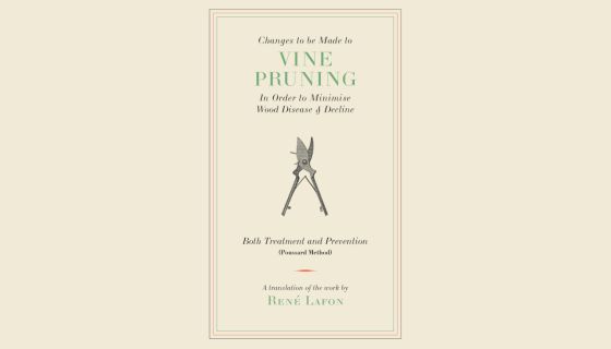 Vine Pruning by Rene Lafon - book cover