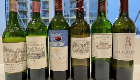 Bordeaux 2014 left-bank first growths