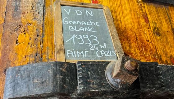 Maison Cazes Grenache Blanc 1993 VDN foudre
