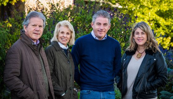 The Araujo family – Bart, Daphne, Ryan and Jamie