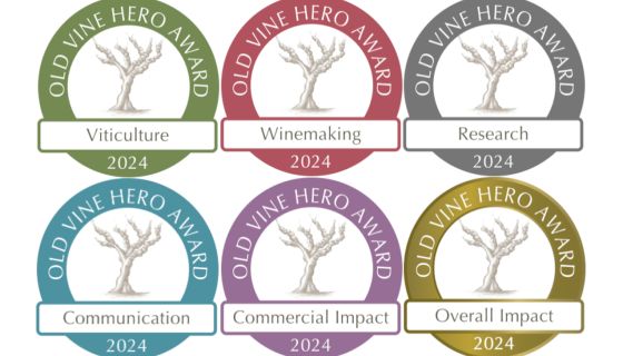 Old Vine Hero Awards logos