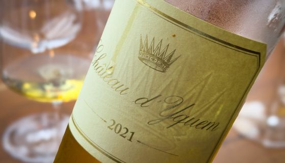 Bottle of Chateau d'Yquem 2021