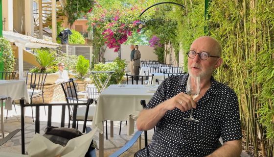 Nick in Fishalida's Garden