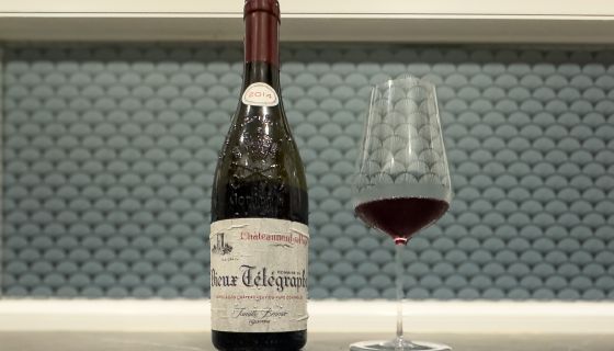 Bottle of Vieux Telegraphe 2014