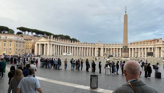 St Peter's Square with obelisk