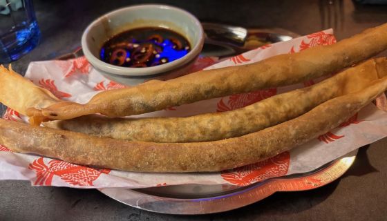 Long Chim vegy spring rolls