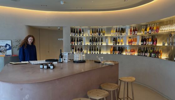 Kerb wine bar in Ancoats