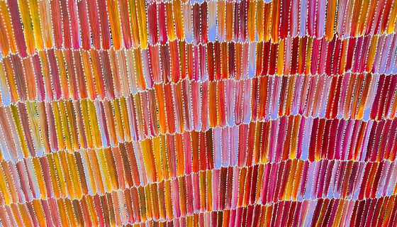 Anatye (bush yam) by Jeannie Mills Pwerle