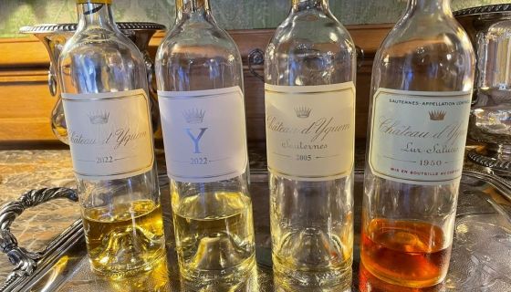 Leftovers from the 1950 Babes' lunch at Yquem