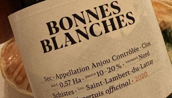 A bottle of Chenin Blanc