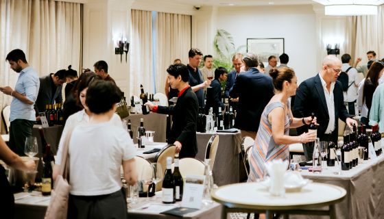 Beyond Bordeaux 2025 tasting at the Raffles Hotel Singapore