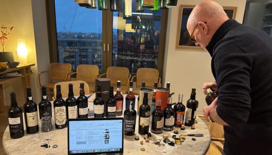 Fortified tasting chez JR