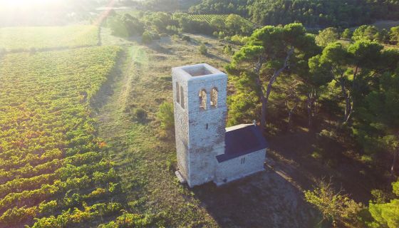 The Chapelle at Saint Jacques d'Albas in France's Pays d'Oc