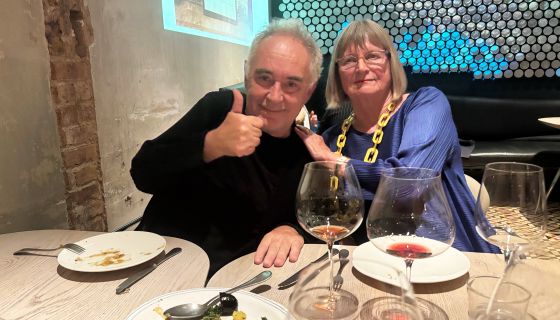 Ferran Adria and JR at al kostat