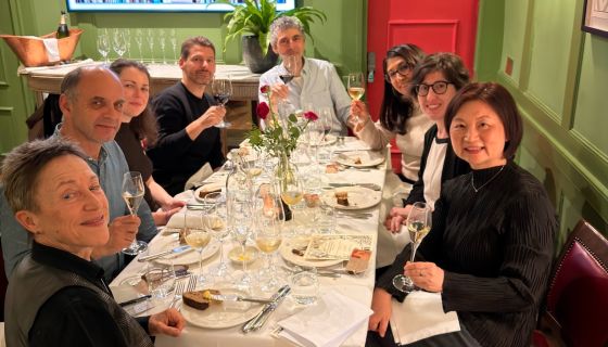 Julia and foreign publishers at Quo Vadis