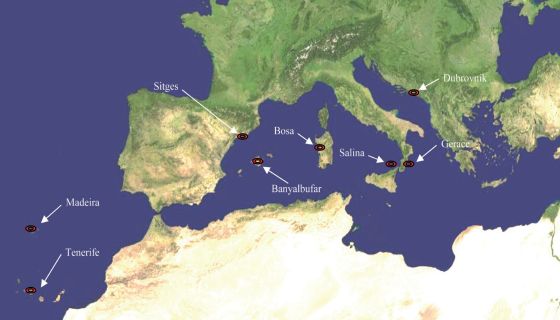 Malvasia around the Mediterranean