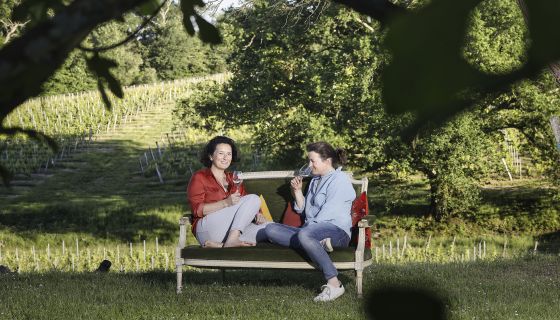 Marie and Sylvie Courselle of Ch Thieuley