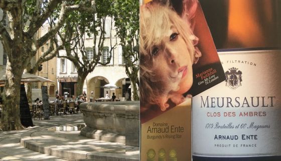 Meursault and Marianne Faithfull