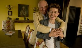 Annegret Reh-Gartner and husband