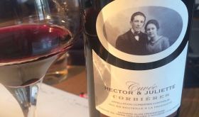 Cuvee Hector and Juliette wine bottle