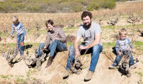 David and Nadia Sadie and sons