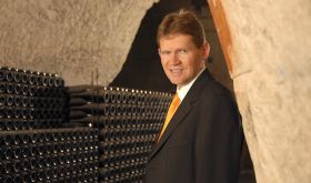 Dominique Demarville when chef de dave at Veuve Clicquot