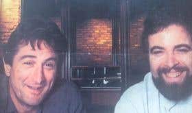 Robert De Niro and Drew Nieporent at Tribeca Grill