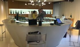 Tasting room at Champagne Salon