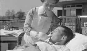 Sanatorium nursing - everyday life at Broomfield Sanatorium Chelmsford Essex 1945