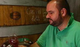 Thomas Teibert of Domaine de l'Horizon in Calce