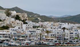 Tinos harbour