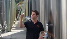 Josh Donaghay-Spire, winemaker at Chapel Down, Kent, England