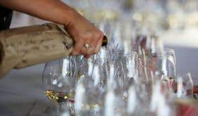 Pouring at Chardonnay Symposium Yarra