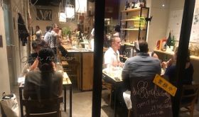 Blind Donkey restaurant in Tokyo exterior