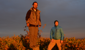Leonardo Erazo and Justin Decker of Rogue Vine in Itata
