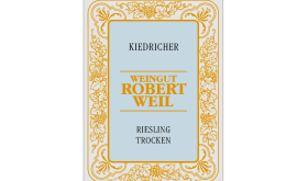 Robert Weil Kiedricher Riesling label