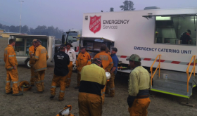 Salvation Army emergency food truck feeds those fighting Australia's 2019/20 bushfires 