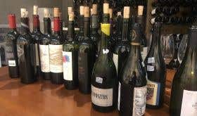 Argentine wine bottles