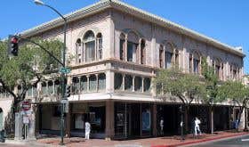 The historic Gordon Building on First Street, Napa, California